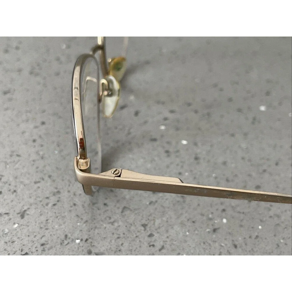 AO Safety YP20 Z87-2 53-17-135 Demi/Gold Full Rim Eyeglasses Frames ONLY Tortois